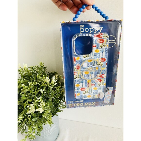 Out of stock 15 Pro Max Case MagSafe Mediterranean Tile Lemons Lobster NIB - Picture 6 of 7